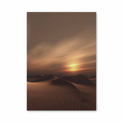 Poster Desert Nuage