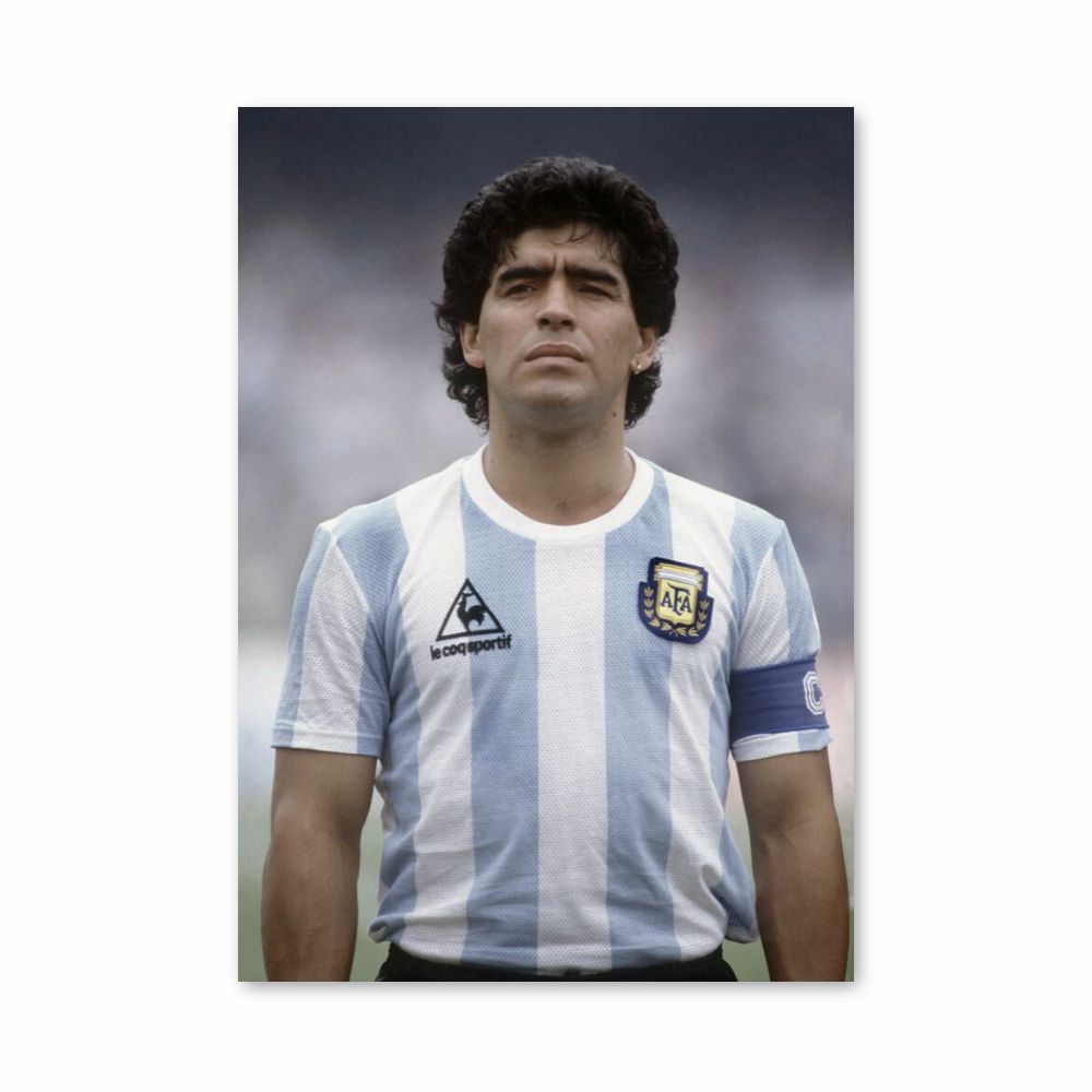 Cartel Diego Maradona Vintage