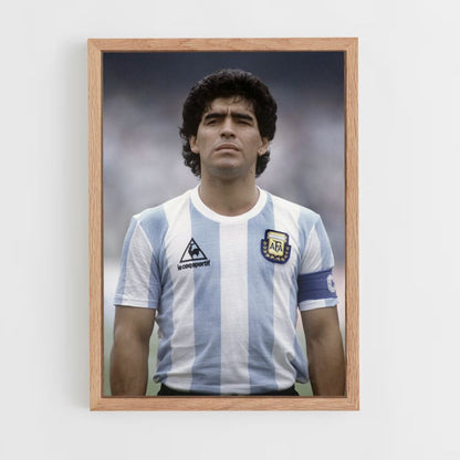 Cartel Diego Maradona Vintage