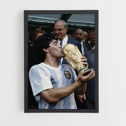 Cartel Copa Diego Maradona