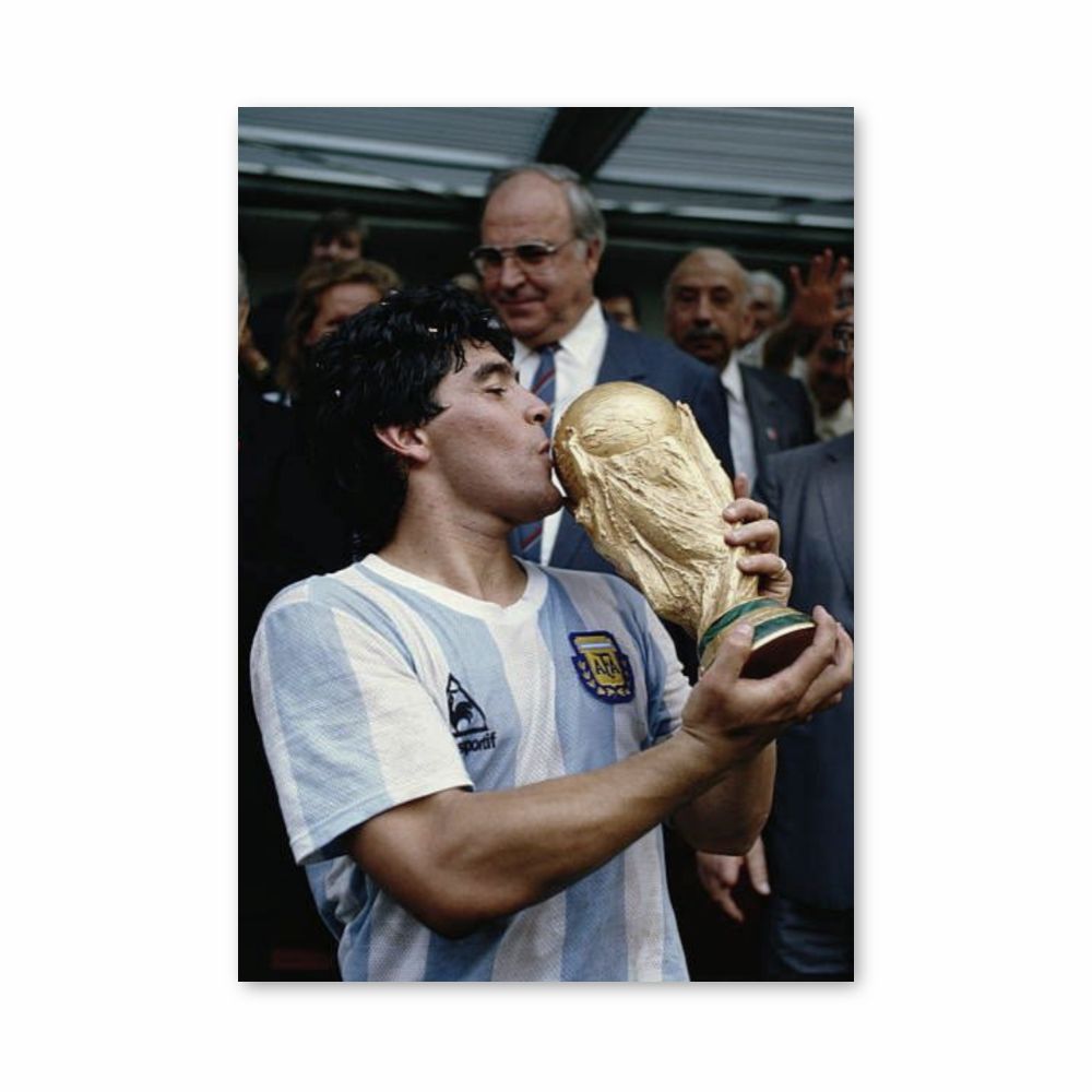 Cartel Copa Diego Maradona