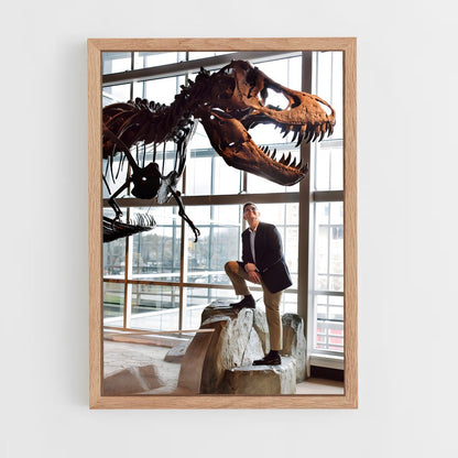 dinosaur-4 cadre Bois clair