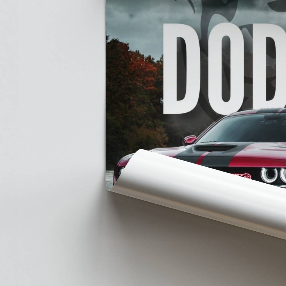 Póster Dodge SRT Hellcat