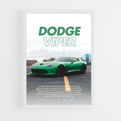 dodge-12 cadre Blanc