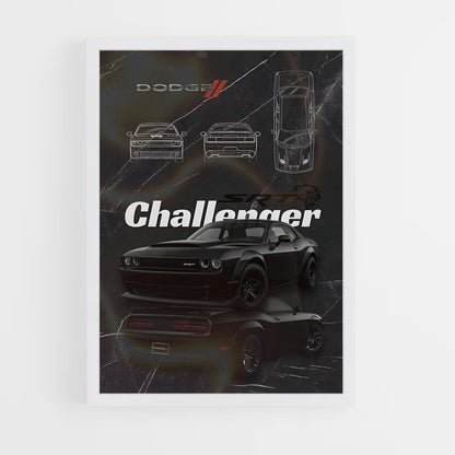 dodge-3 cadre Blanc