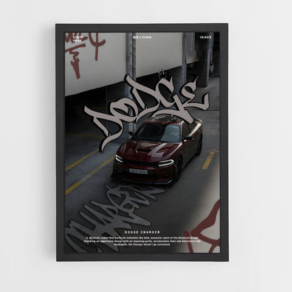 dodge-4 cadre Noir
