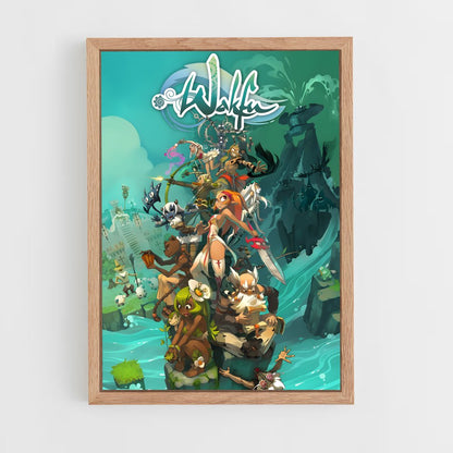 dofus-3 cadre Bois clair