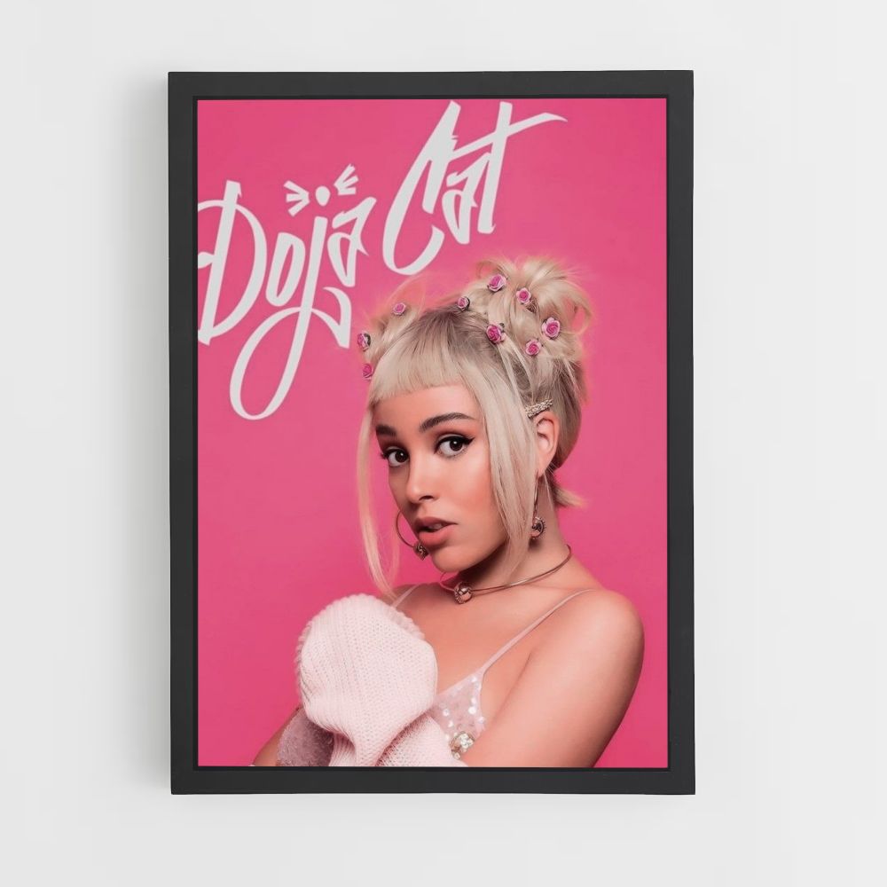 Póster Doja Gato Rosa