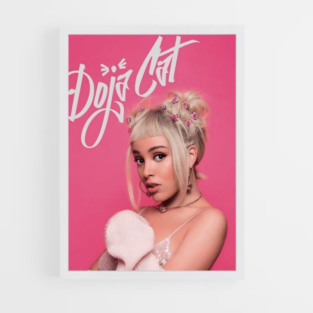 Póster Doja Gato Rosa