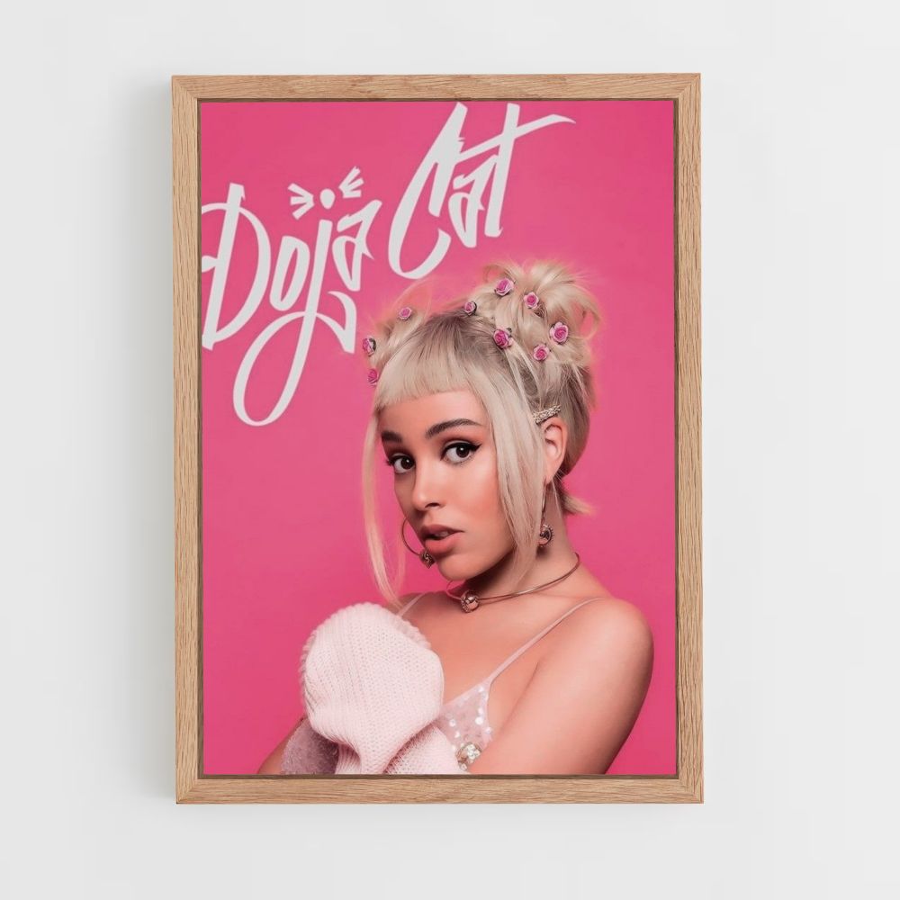 Póster Doja Gato Rosa