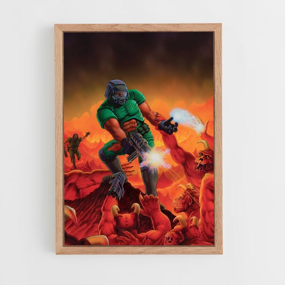 doom-1 cadre Bois clair