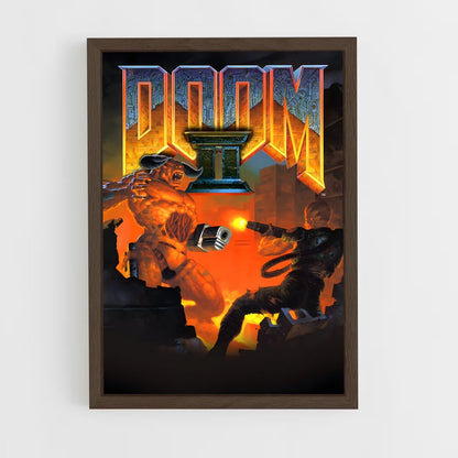 doom-10 cadre Bois foncé