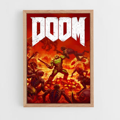 doom-6 cadre Bois clair