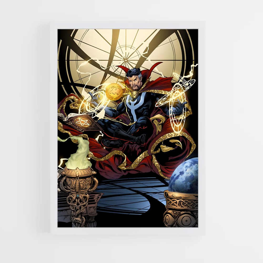 dr-strange-4 cadre Blanc