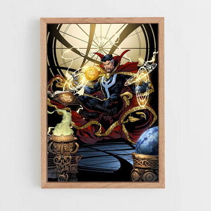 dr-strange-4 cadre Bois clair