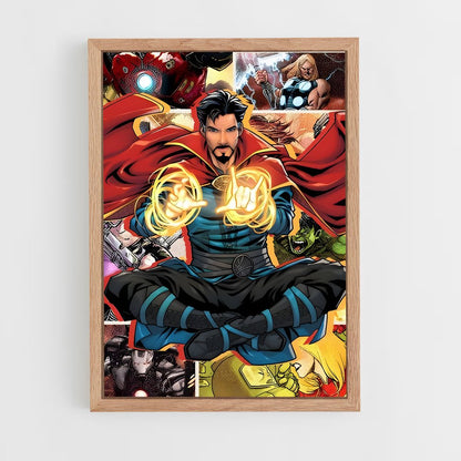 dr-strange-8 cadre Bois clair