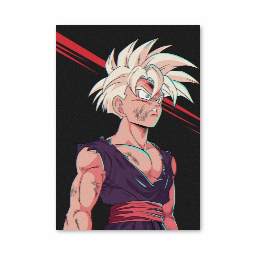 Póster Gohan SSJ2