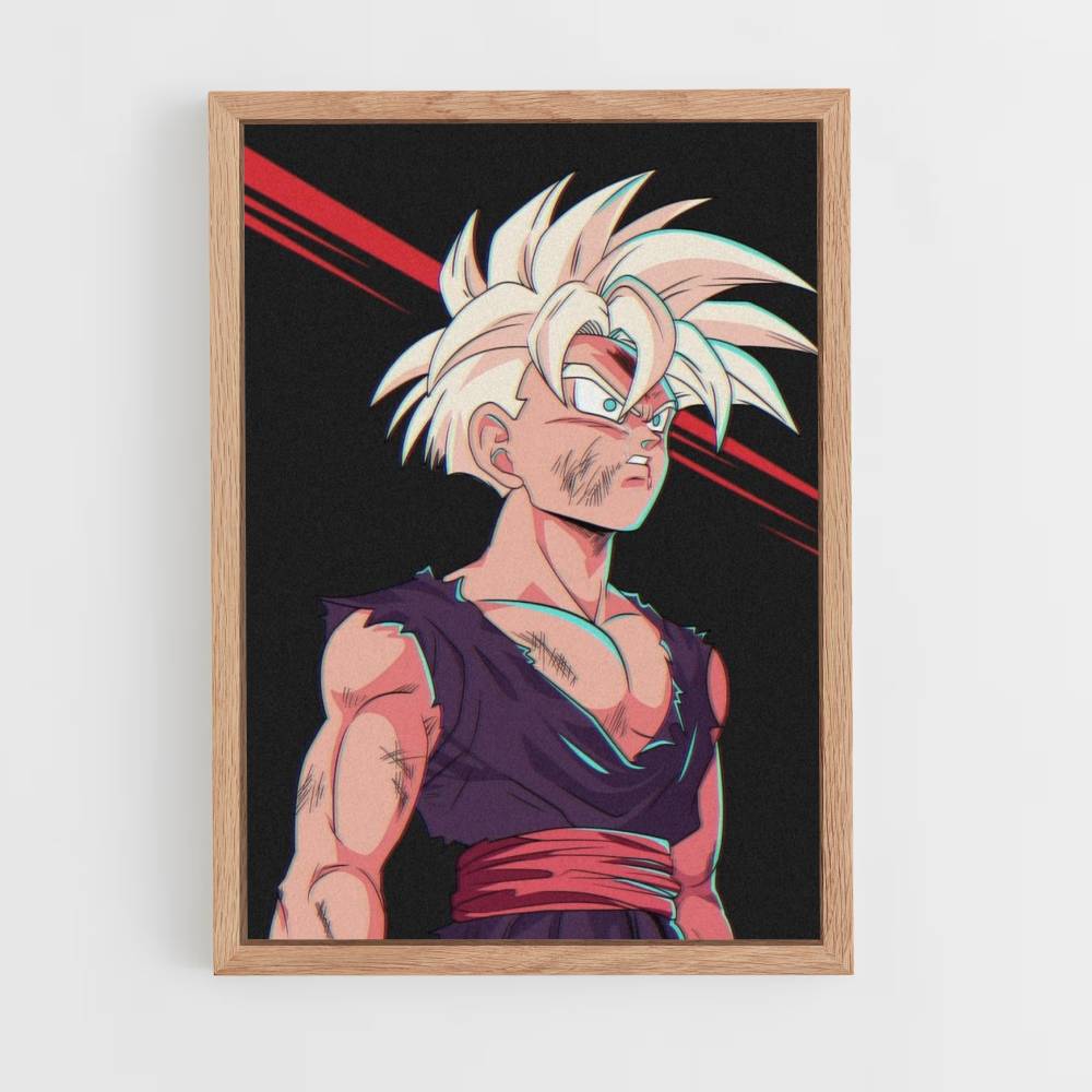 Póster Gohan SSJ2