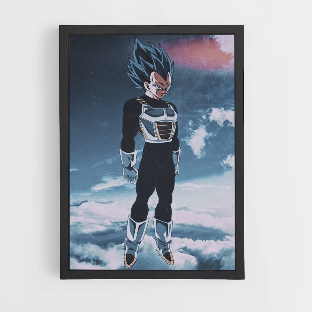 Póster Vegeta SSJG