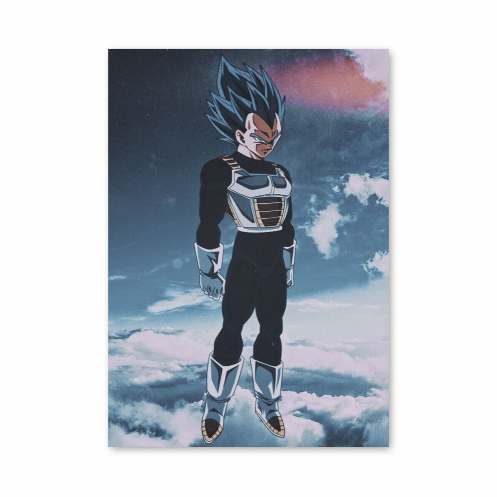 Póster Vegeta SSJG