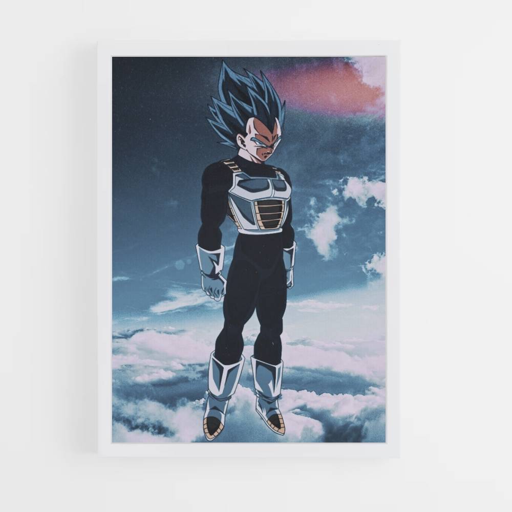 Póster Vegeta SSJG