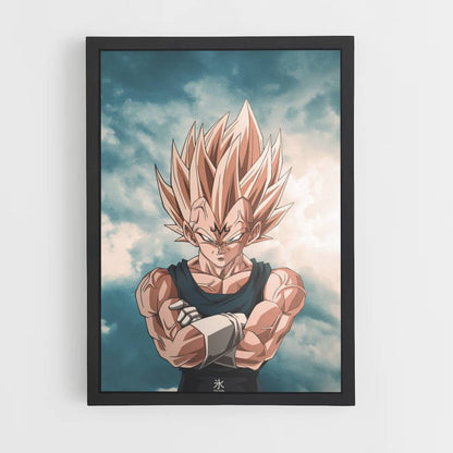 Majin Vegeta Póster