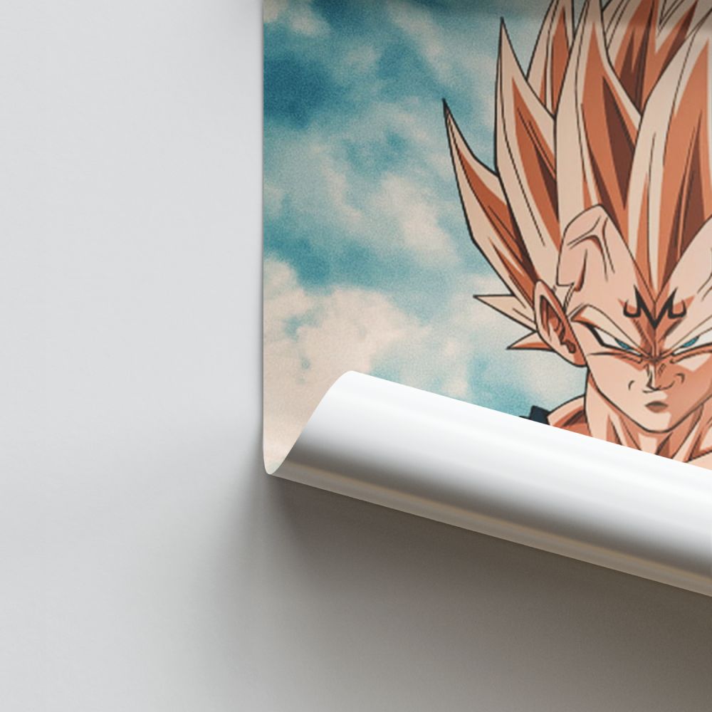 Majin Vegeta Póster