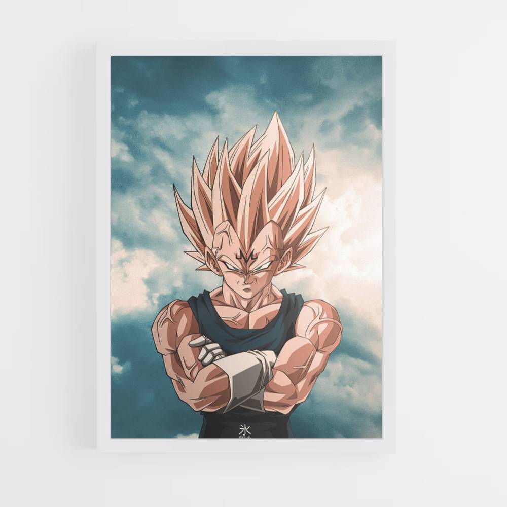 Majin Vegeta Póster