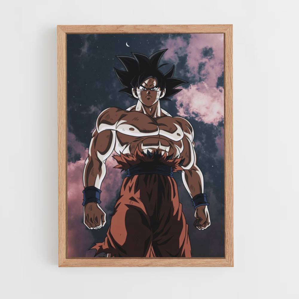 Póster San Goku Estético