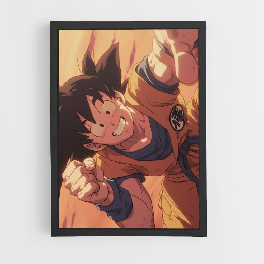 Póster Sonrisa de Goku