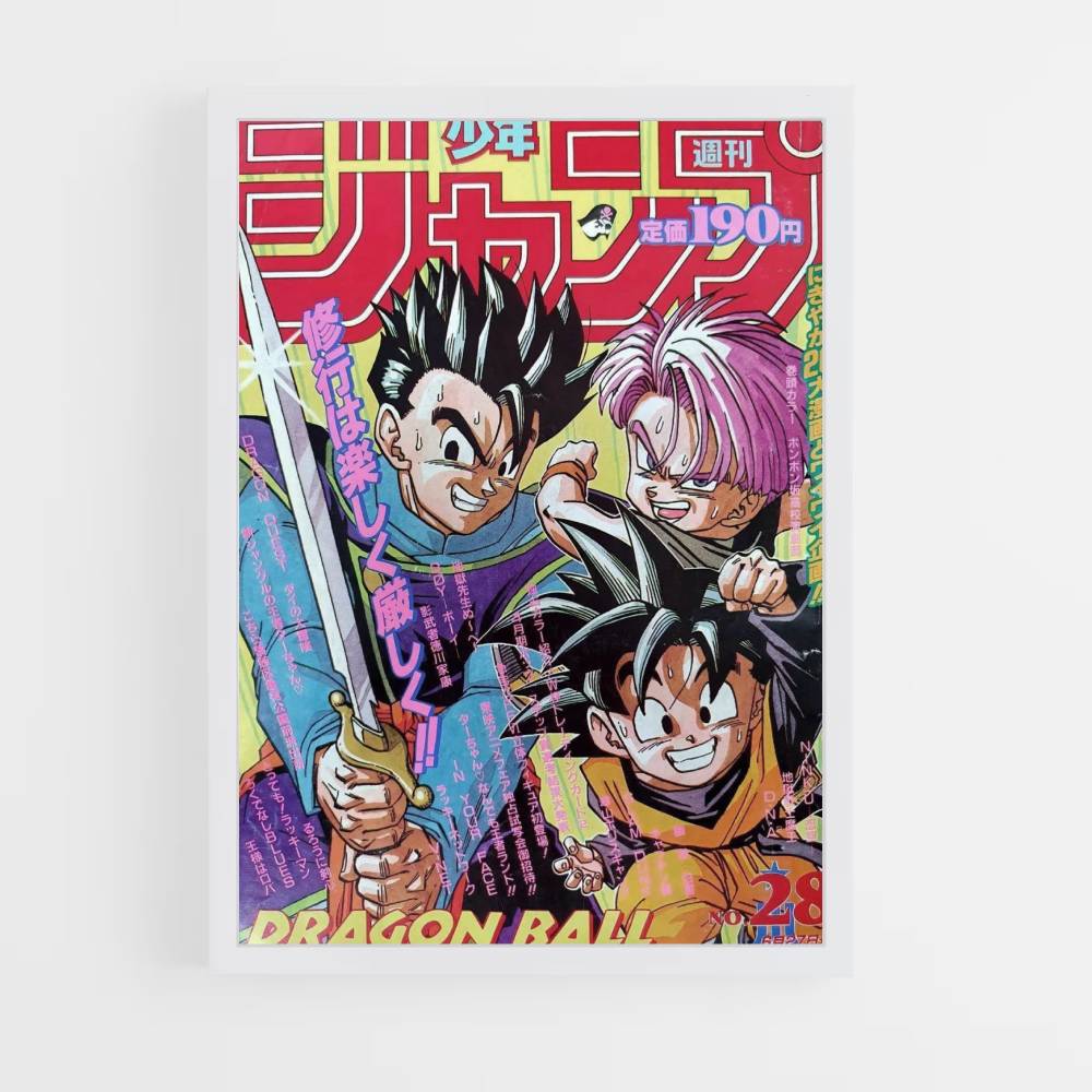 Póster Gohan x Trunks x Goten