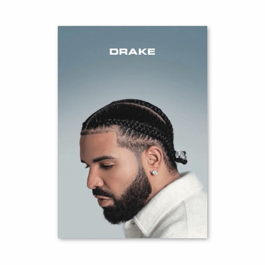 Póster Retrato de Drake