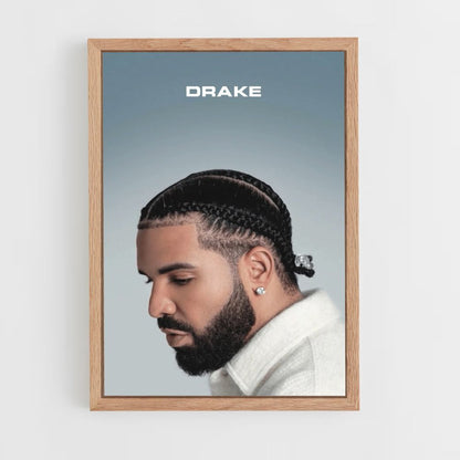 Póster Retrato de Drake