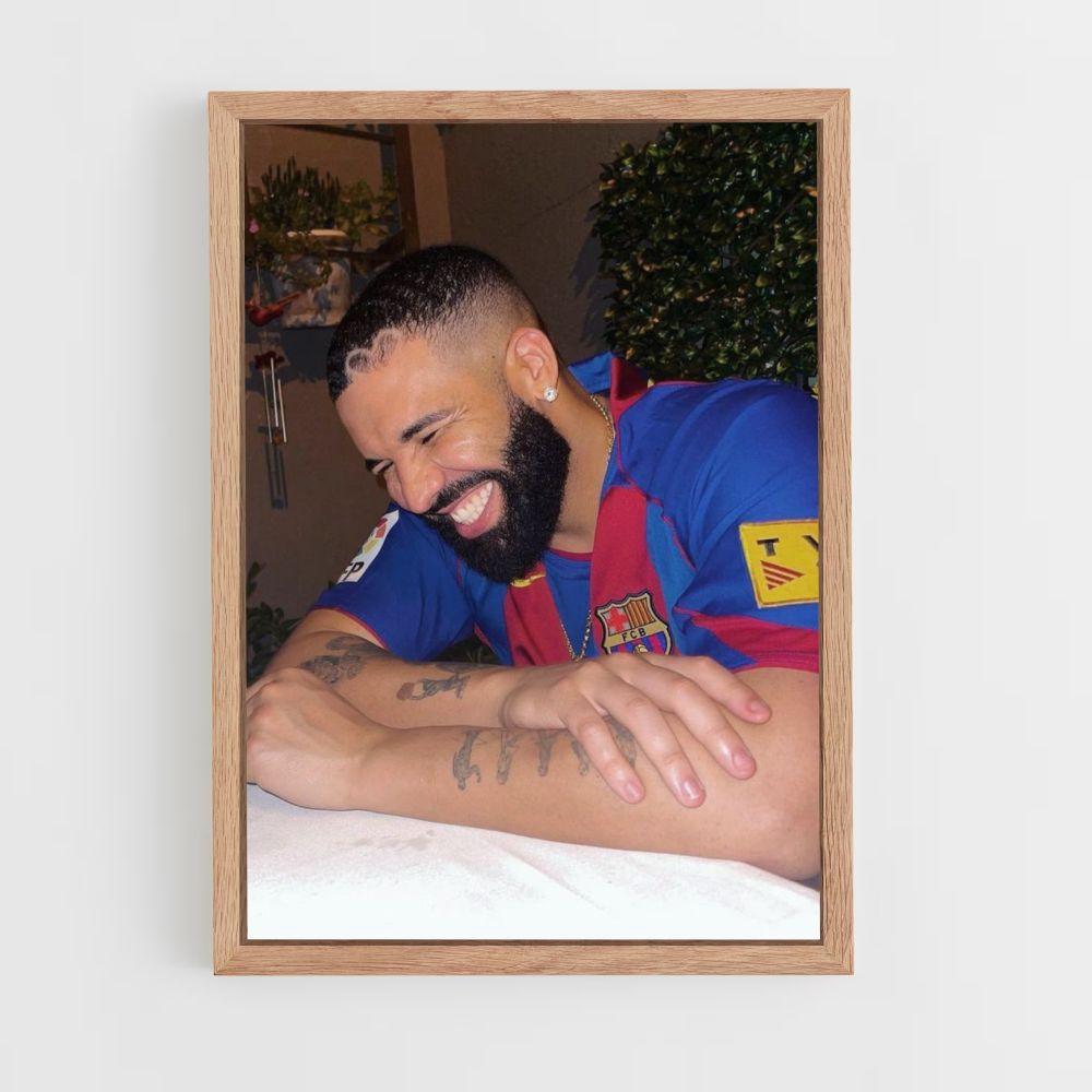 Póster Drake Barcelona