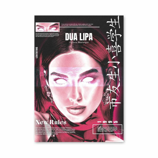 Poster Dua Lipa New rules