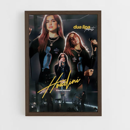 dua-lipa-8 cadre Bois foncé