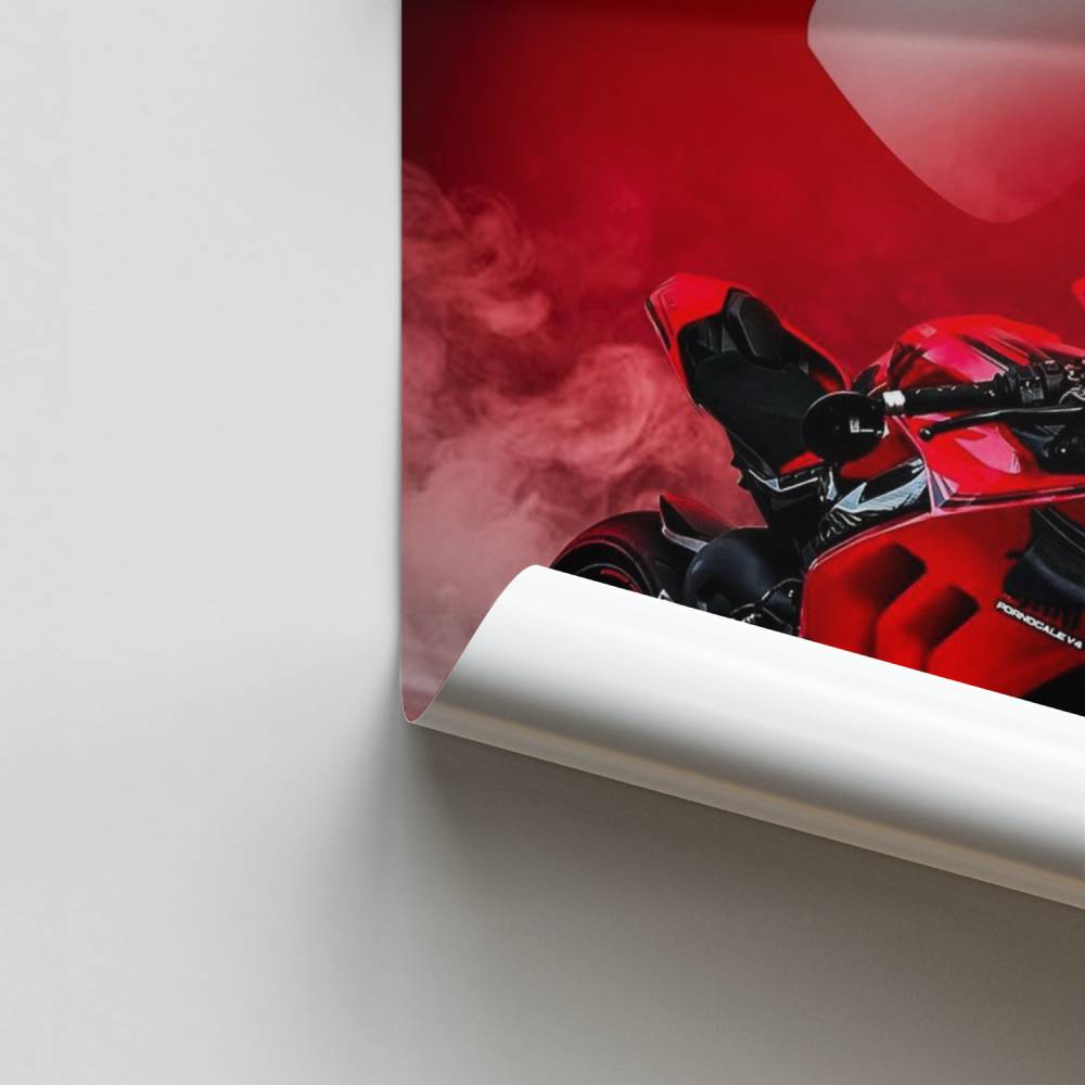 Póster Logotipo Ducati