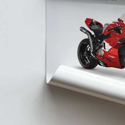 Póster Ducati Panigale V4R Hoja