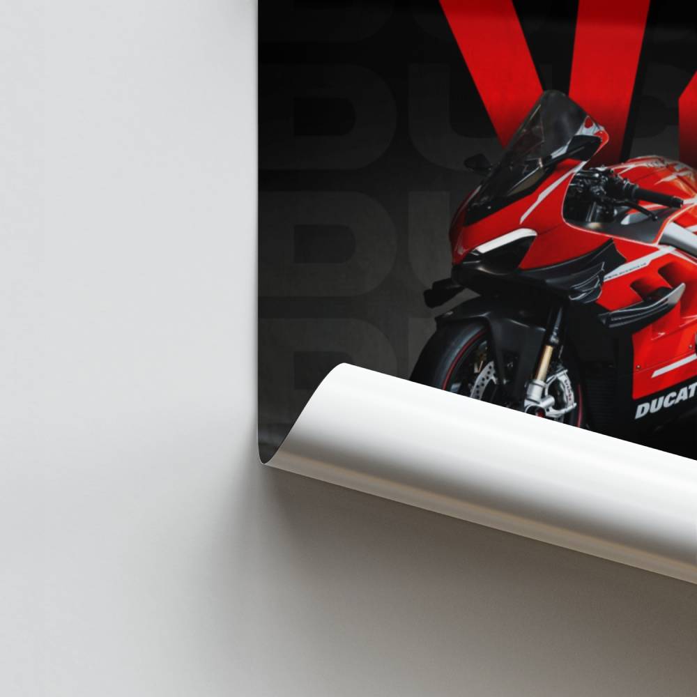 Póster Ducati V4