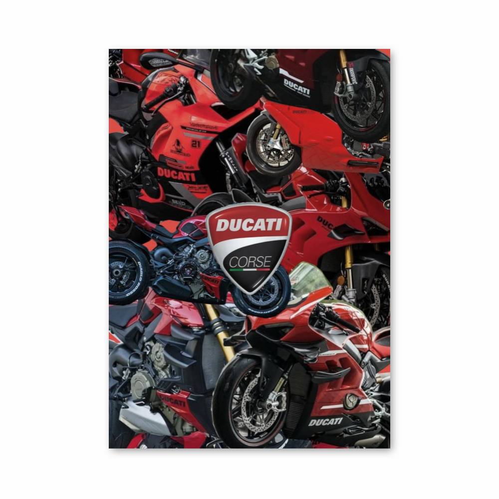 Poster Ducati Corse