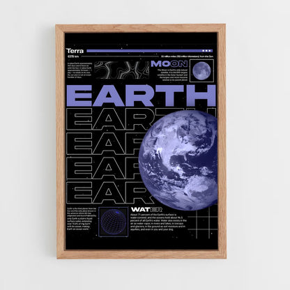 earth-10 cadre Bois clair