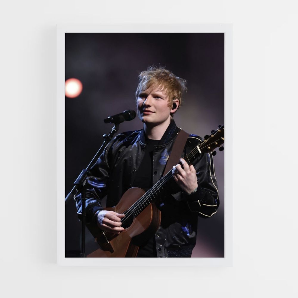 Póster Concierto de Ed Sheeran