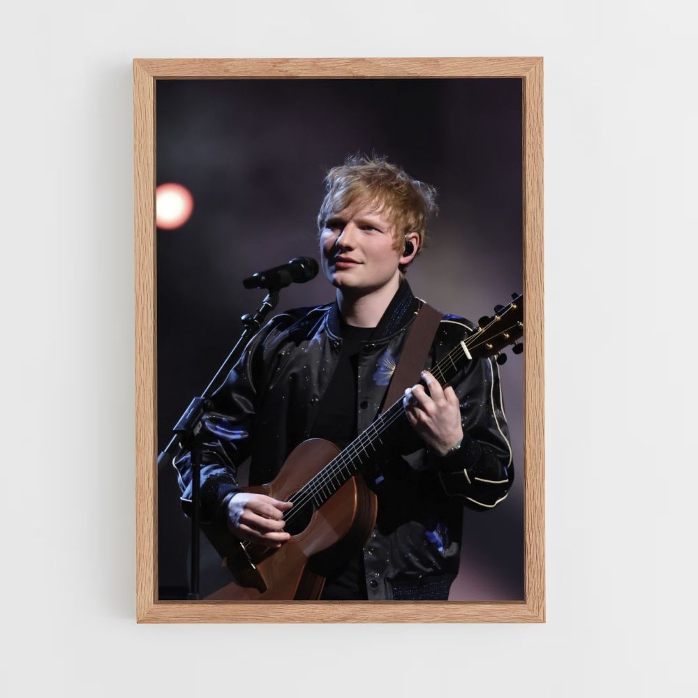 Póster Concierto de Ed Sheeran