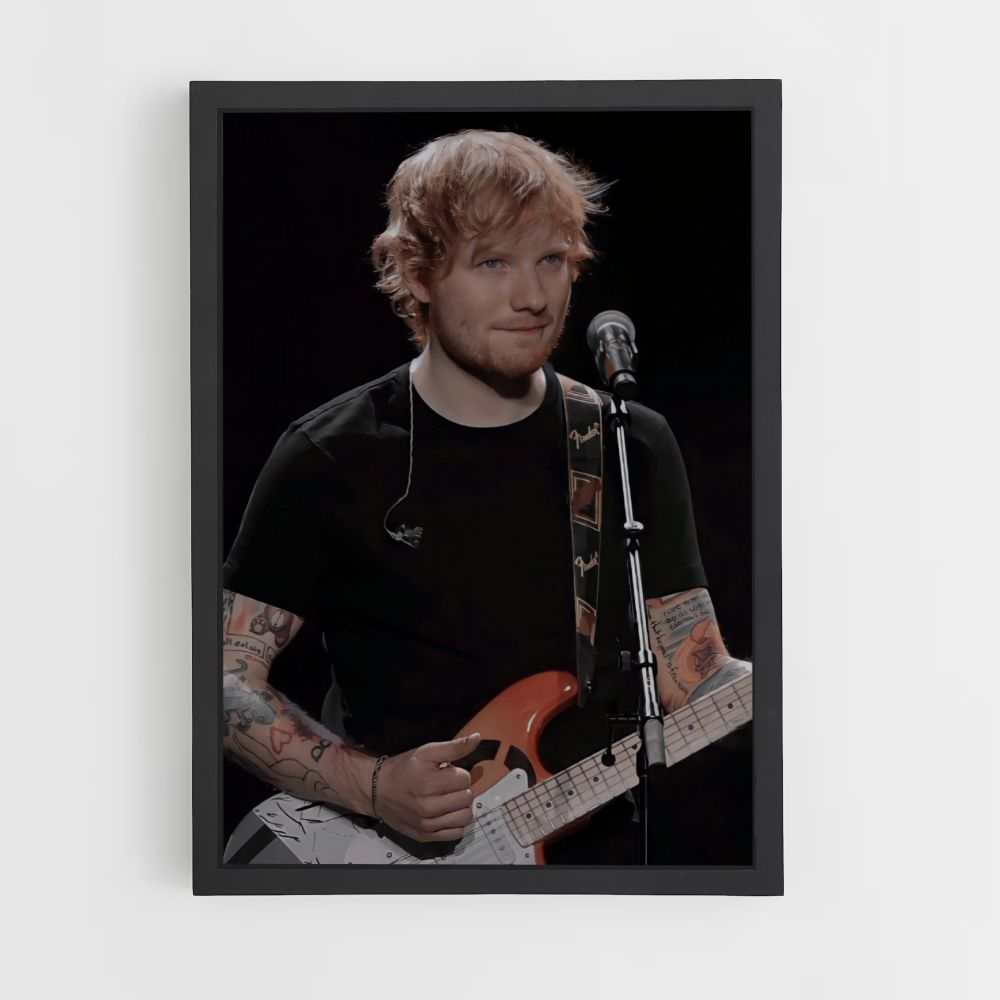 Póster Ed Sheeran Guitarra