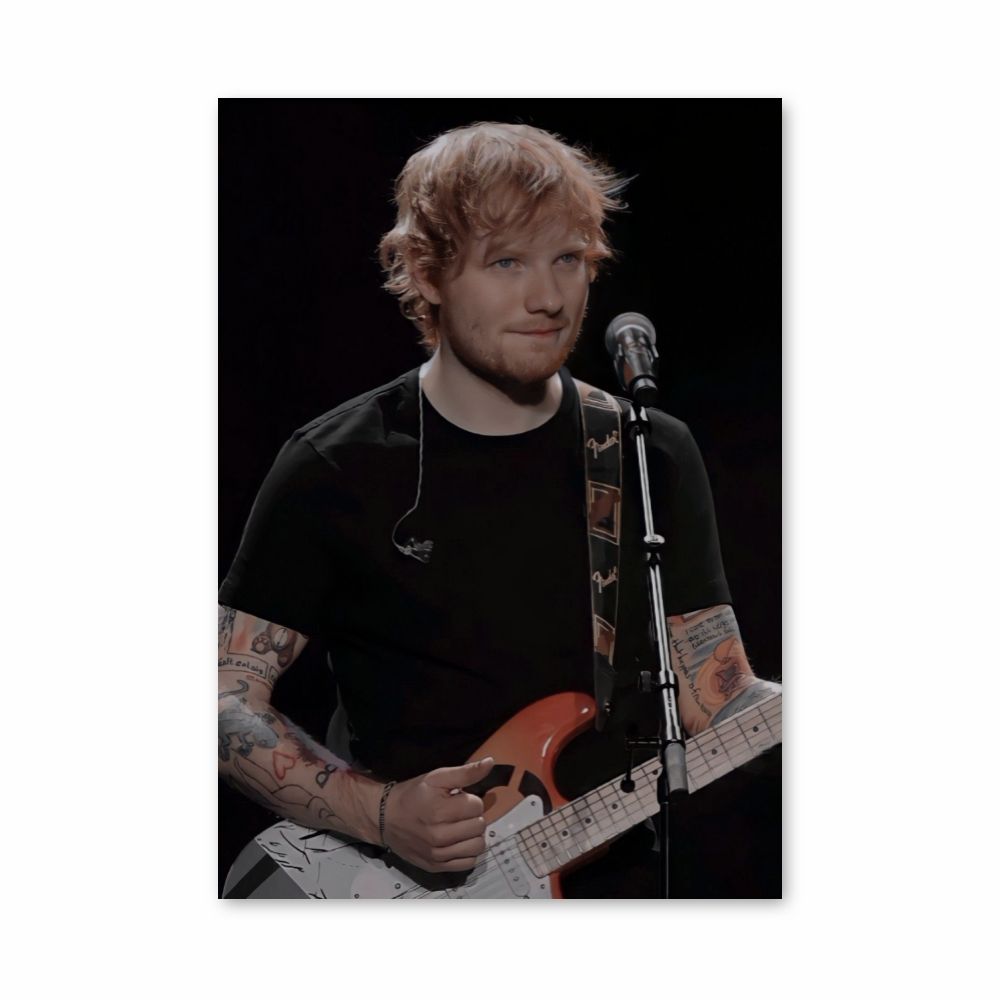 Póster Ed Sheeran Guitarra