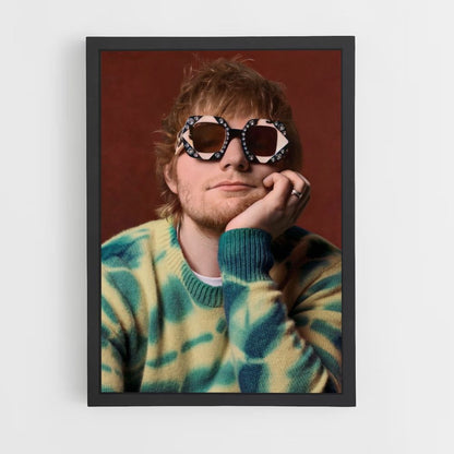 Póster Gafas Ed Sheeran