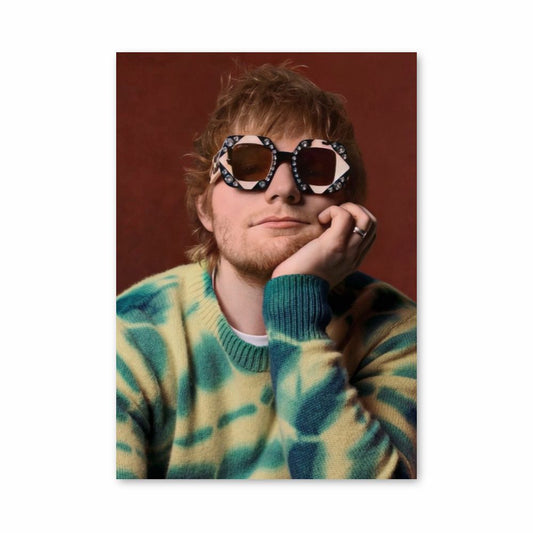 Póster Gafas Ed Sheeran