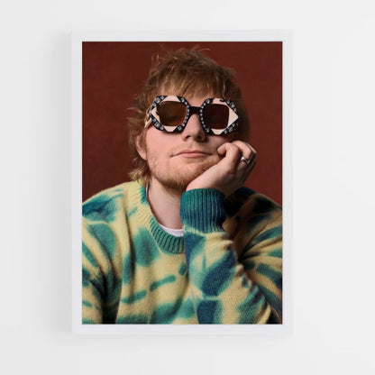 Póster Gafas Ed Sheeran