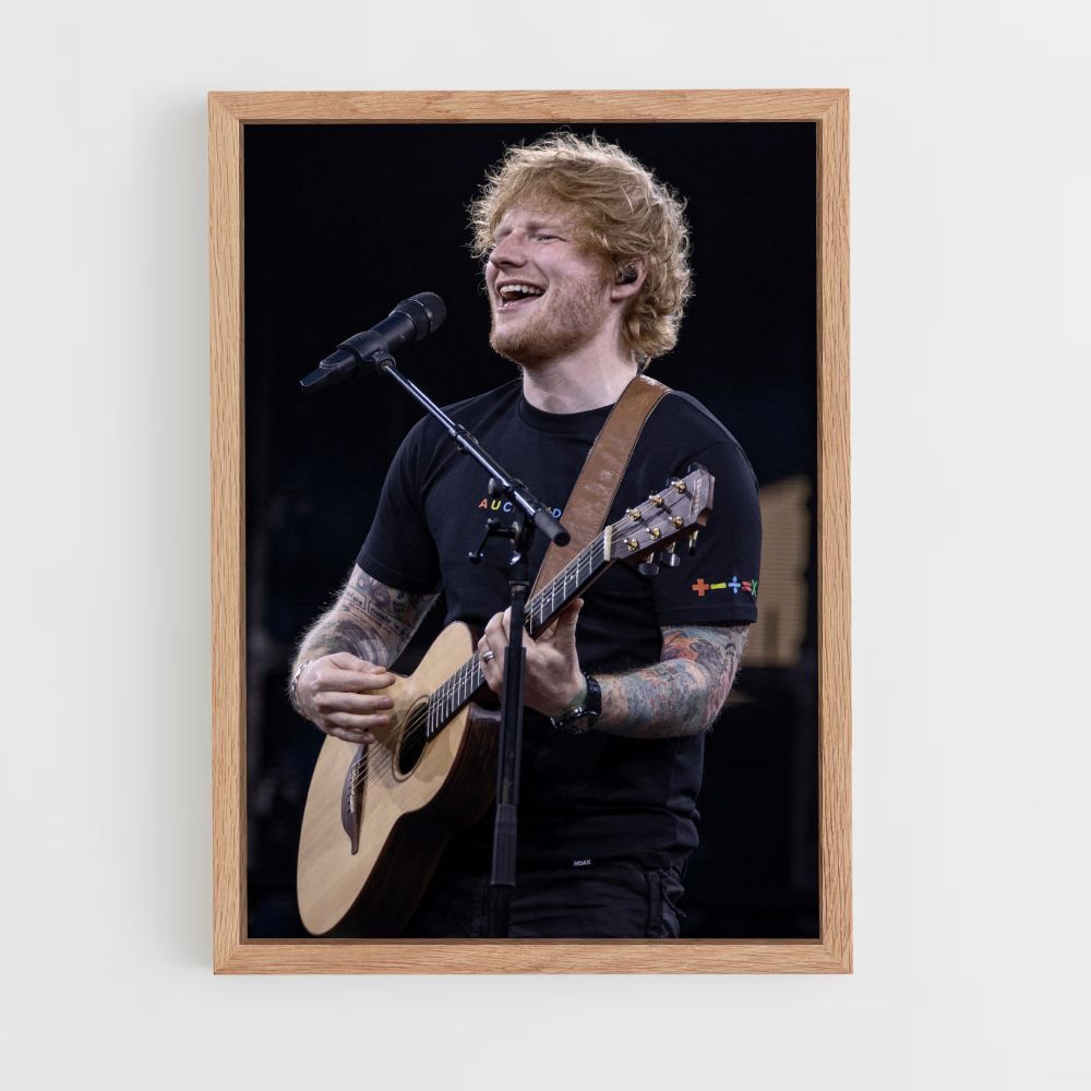 Póster Ed Sheeran Música