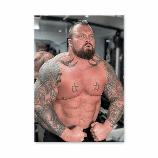 Poster Eddie Hall Muscles